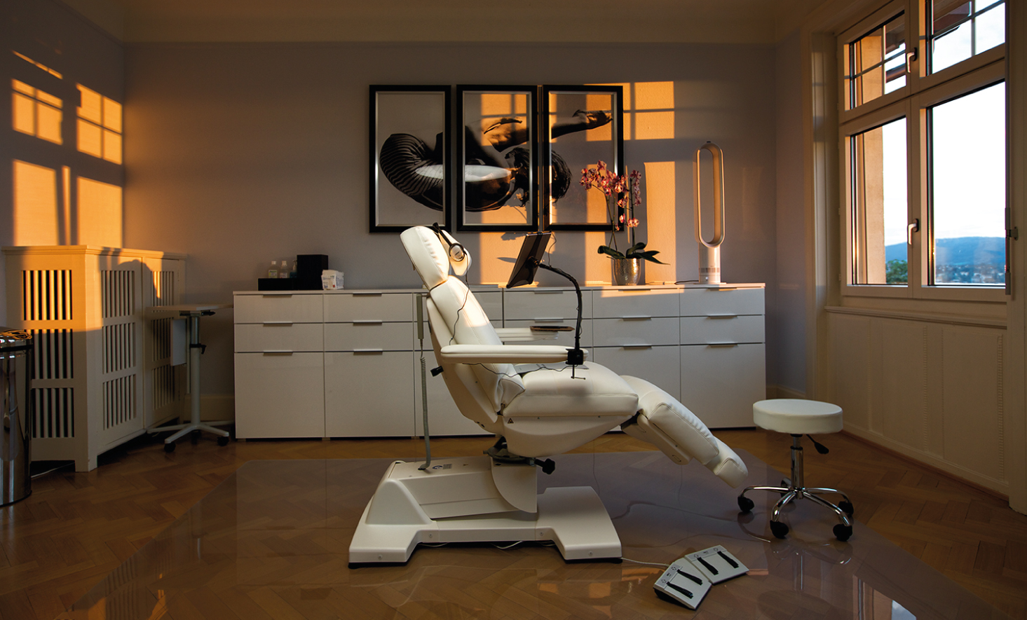 treatment room evening
