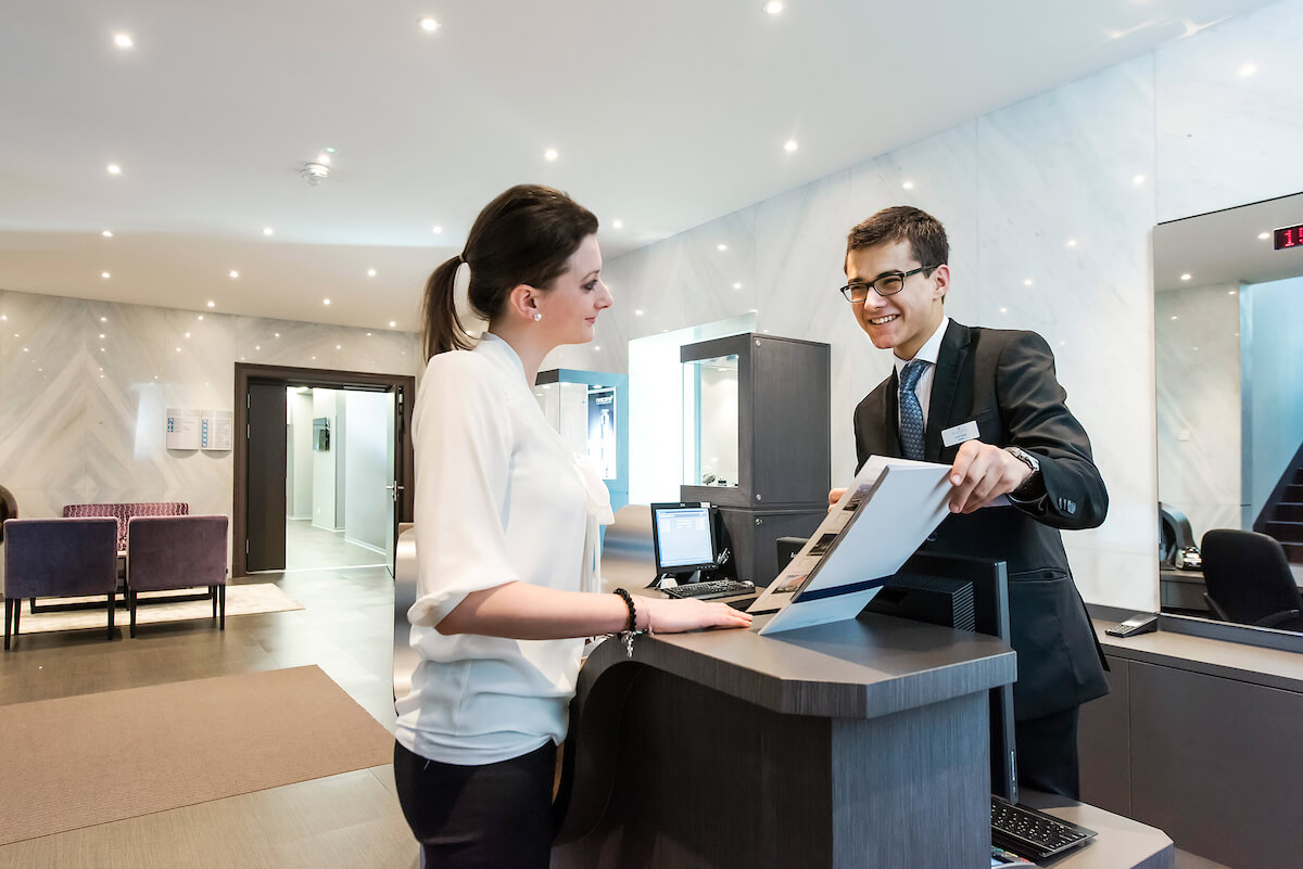 reception staff