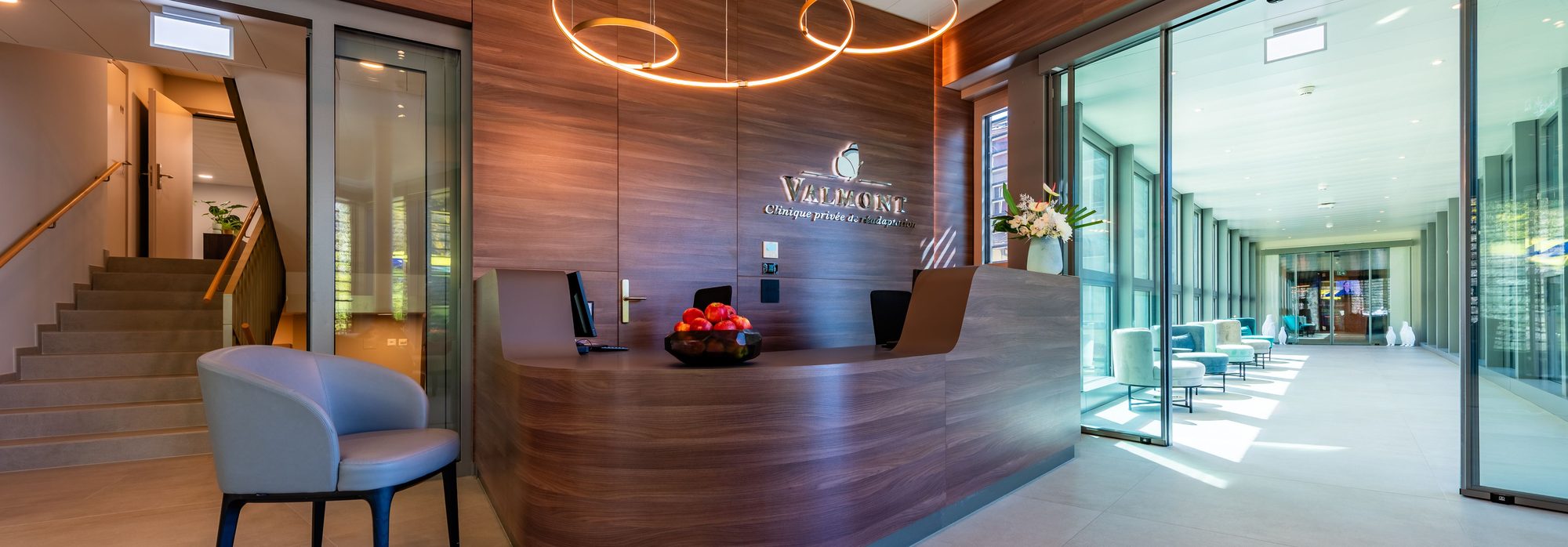 valmont reception lobby